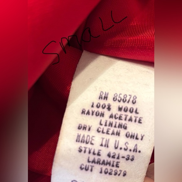 BMW vintage cropped jacket size S 100% Wool - Picture 10 of 10